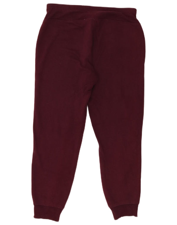 Calvin Klein Damen Trainingshose Jogger UK 14 Medium Burgund