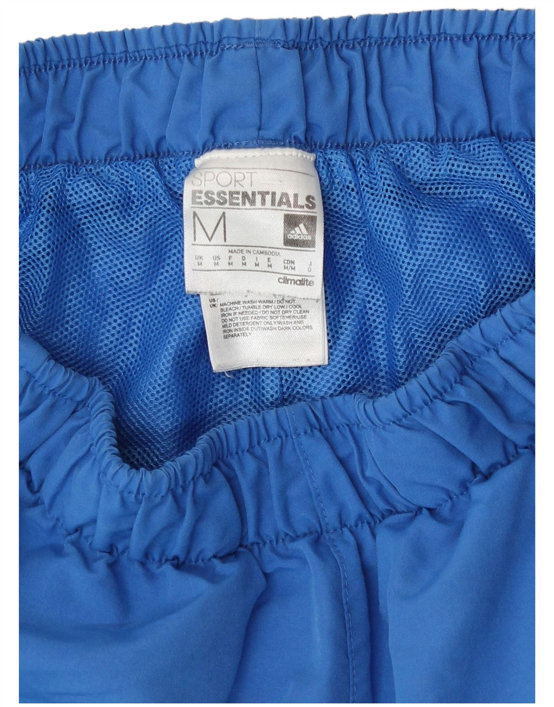 Adidas Herren Sportshorts Mittelblaues Polyester