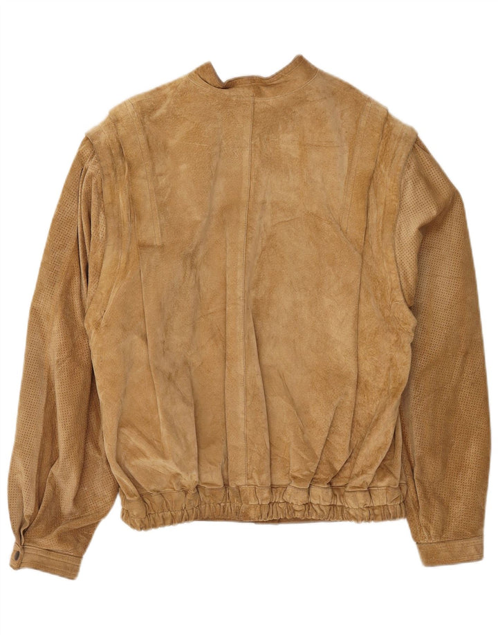 Skinni Damen Wildlederjacke IT 48 XL Beige