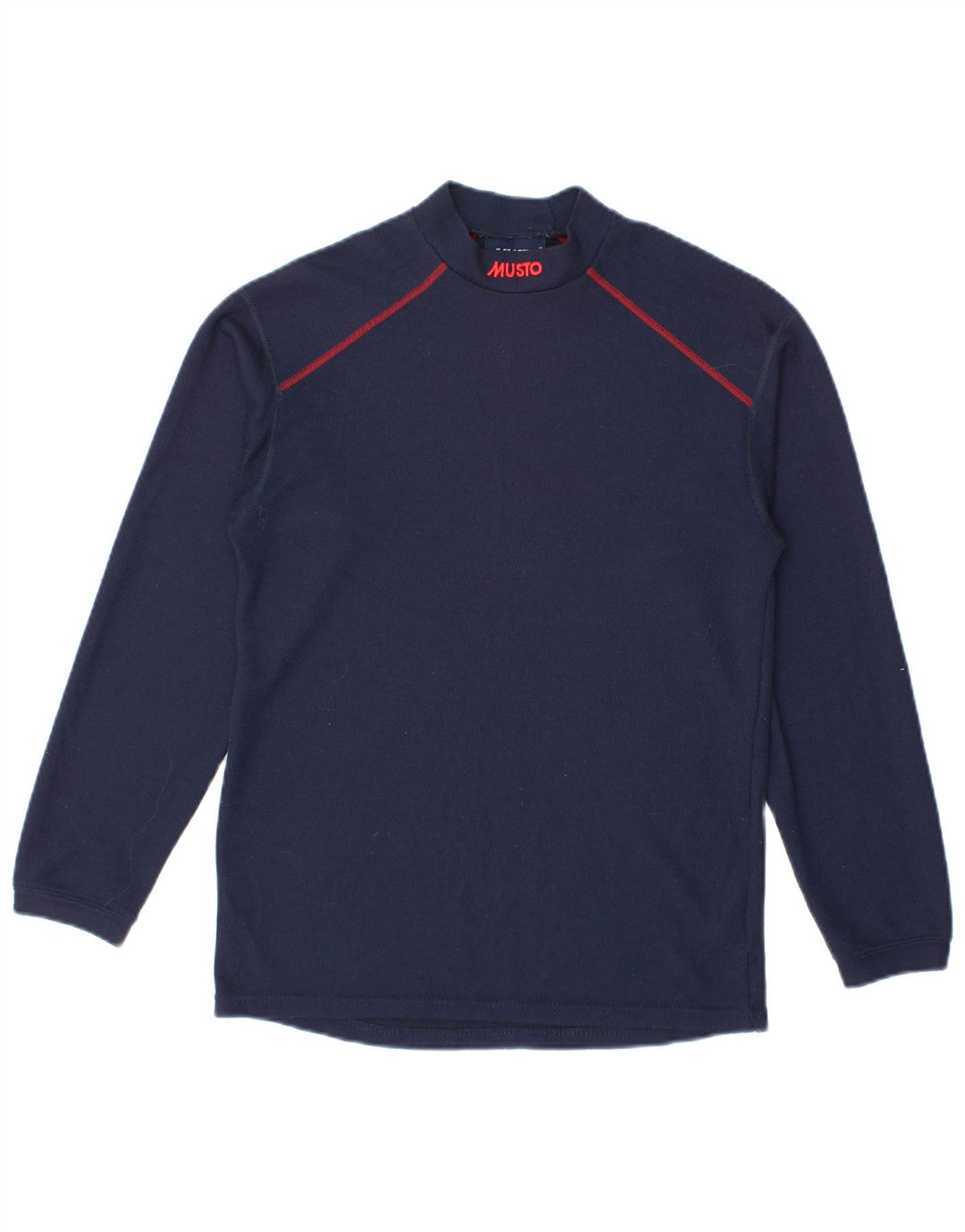 Musto Jungen-Top, langärmelig, 12–13 Jahre, Größe L, Marineblau