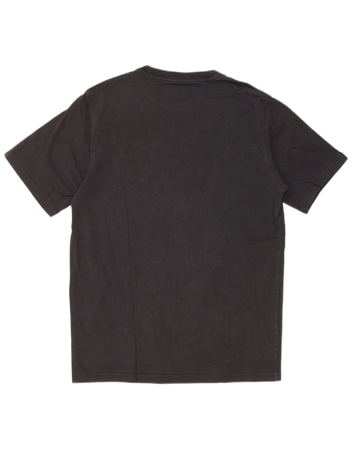 Converse Herren-T-Shirt mit Grafik, Größe S, schwarze Baumwolle
