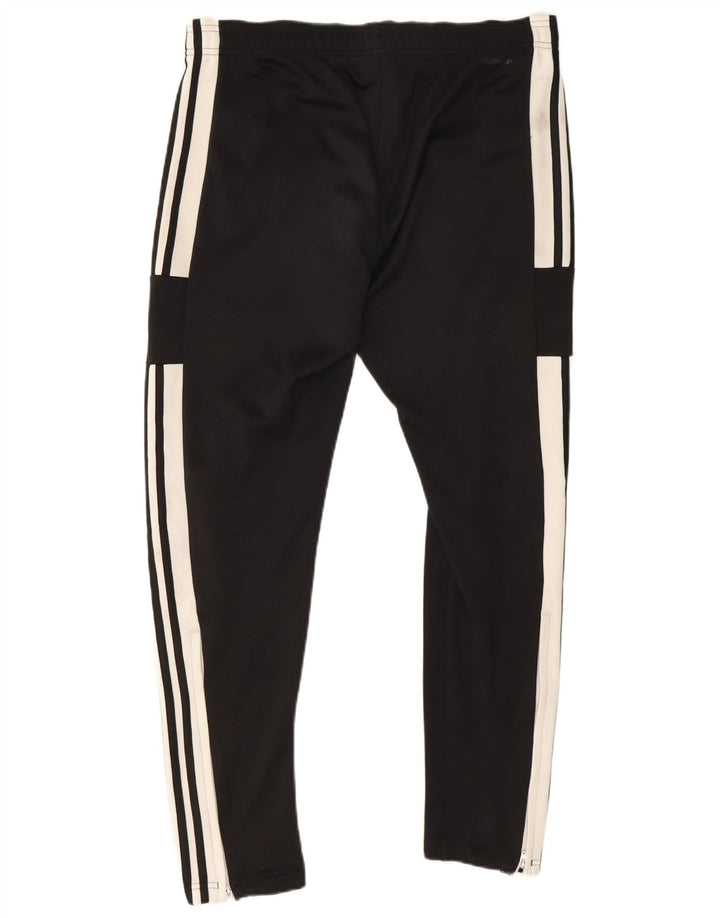 Adidas Herren Aeroready Trainingshose, groß, schwarzes Farbblock-Polyester