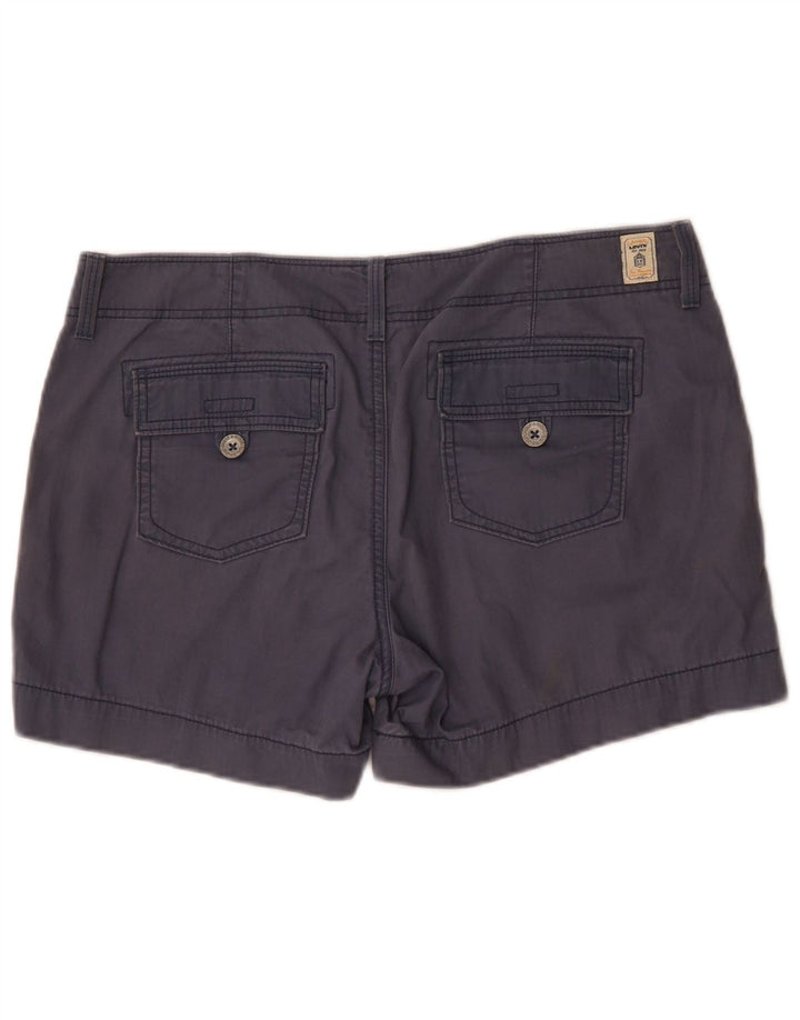 Levi's Damen Cargoshorts US 12 Large W36 Blaue Baumwolle