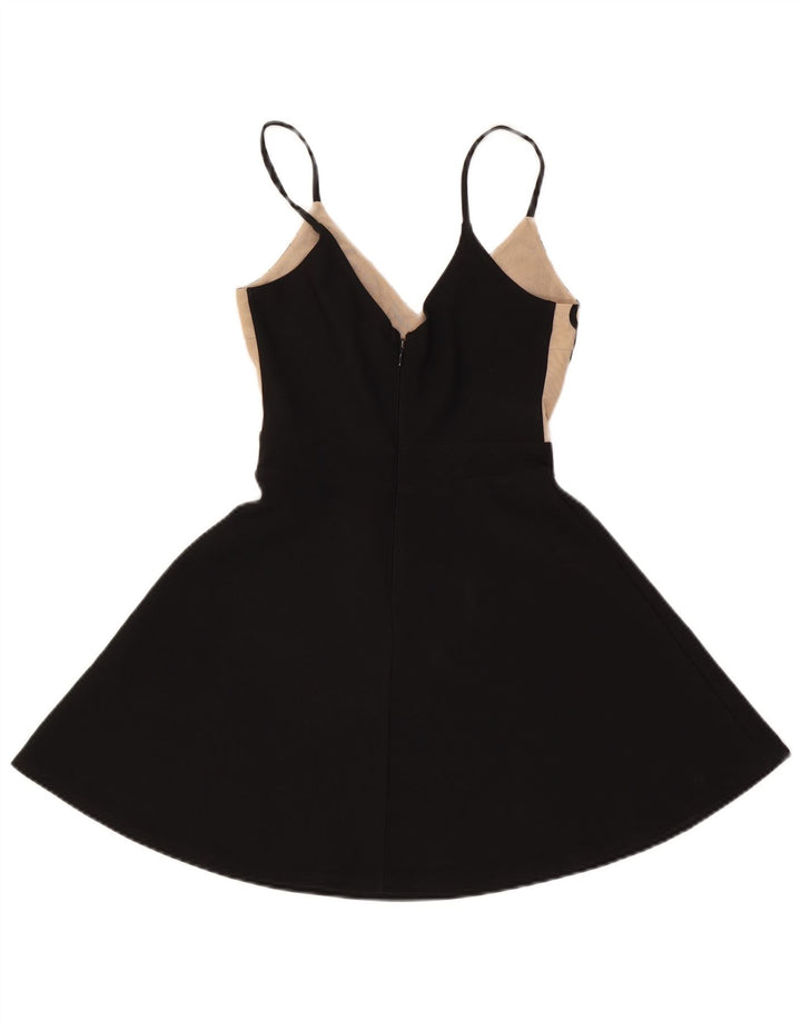 Lipsy Damen-Sommerkleid, Größe S, Schwarz, Farbblock