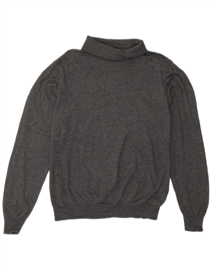 Marks & Spencer Rollkragenpullover für Damen, Gr. 14, Grau