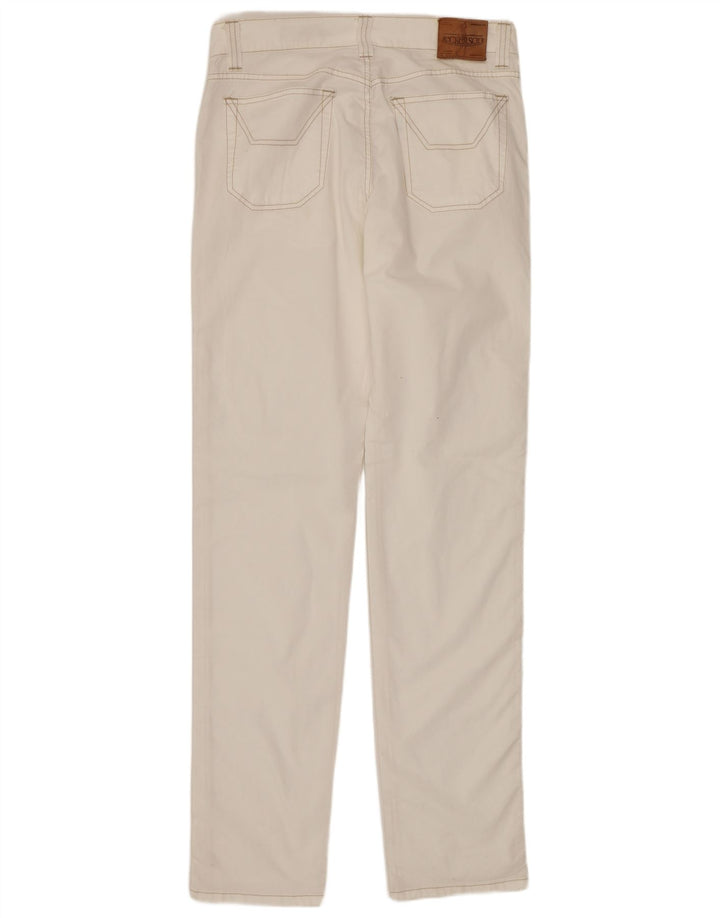 JECKERSON Damen Slim Jeans W31 L34 Weiße Baumwolle