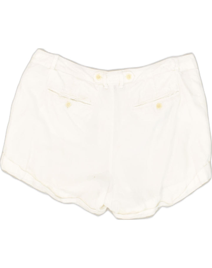 GAP Womens Hot Pants US 14 XL W38 White Cotton | Vintage Gap | Thrift | Second-Hand Gap | Used Clothing | Messina Hembry 