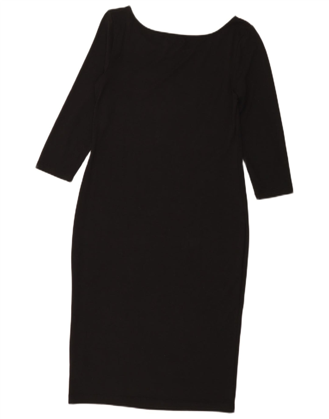 Gap Damen-Etuikleid mit 3/4-Ärmeln, Größe S, Schwarz, Polyester