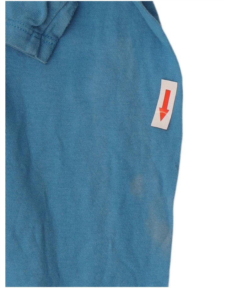 Nike Herren Athletic Cut Graphic T-Shirt-Oberteil Mittelblau