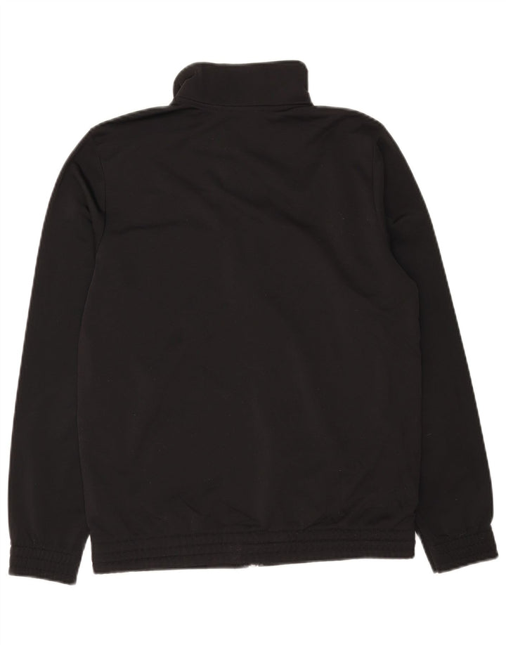 Adidas Jungen Grafik-Trainingsanzug-Top-Jacke, 12–13 Jahre, Schwarz, Farbblock