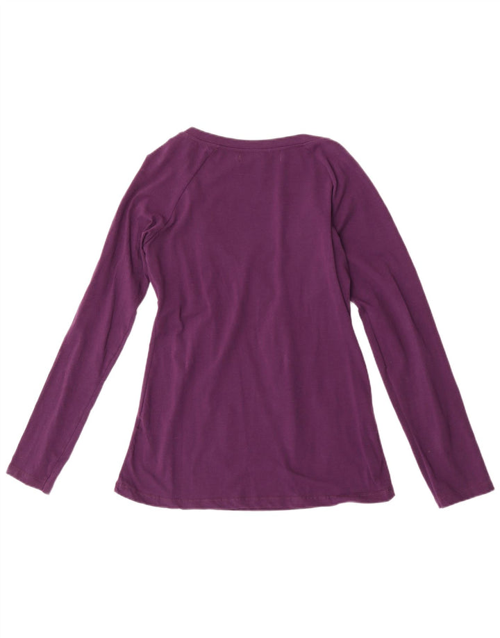 Zara Damen Top Langarm UK 16 Large Lila