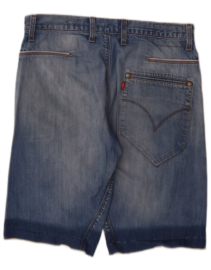 Levi's Herren-Jeansshorts W34, große blaue Baumwolle