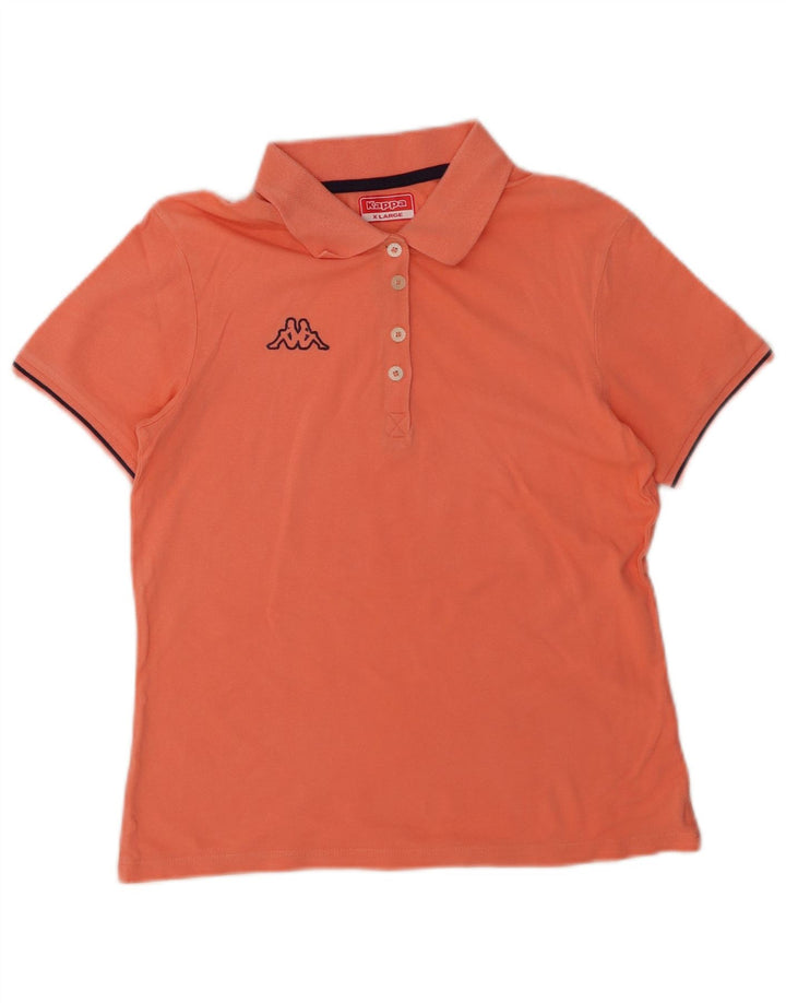 KAPPA Womens Polo Shirt UK 18 XL Pink