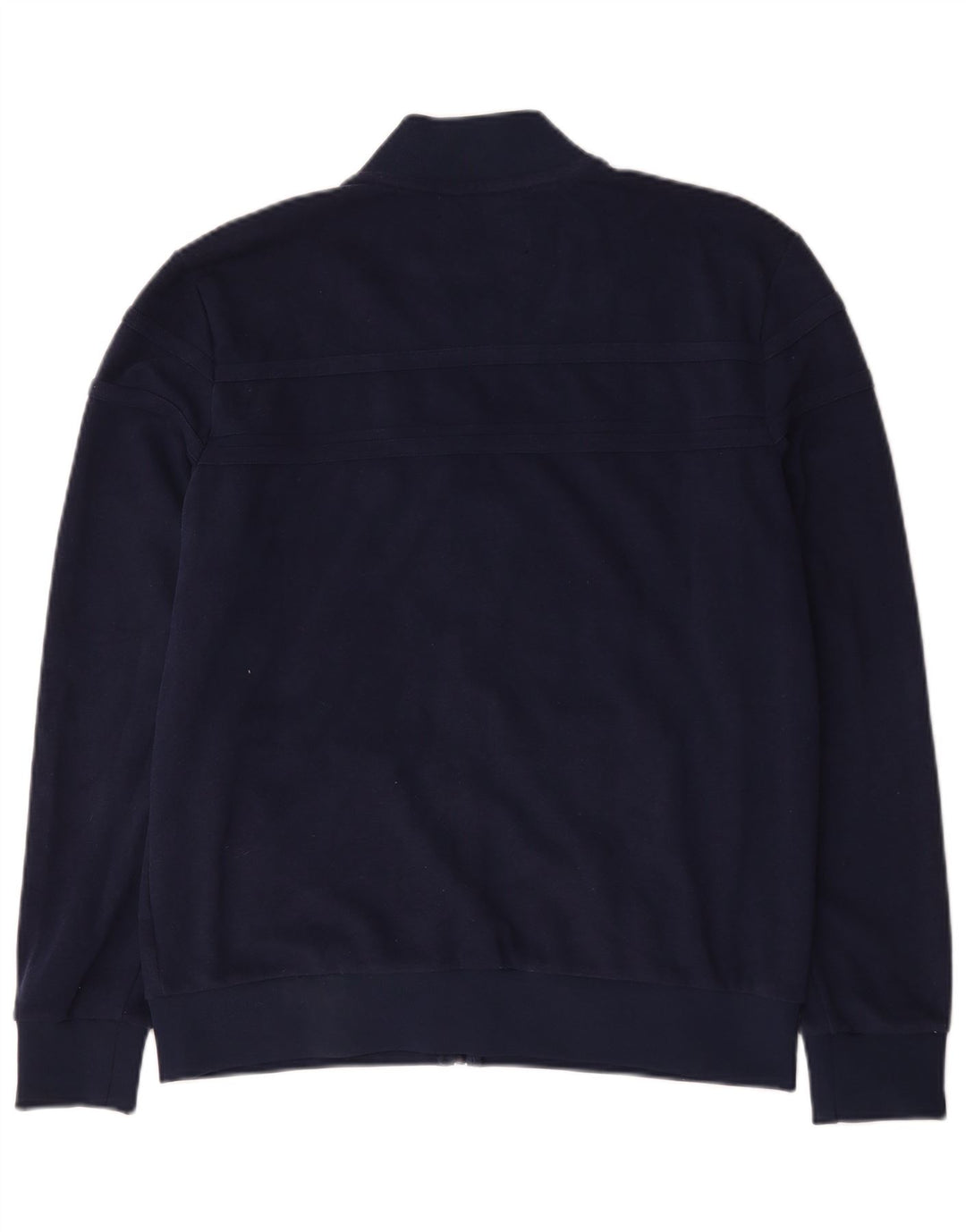 Fila Herren-Trainingsanzug-Top-Jacke, große marineblaue Baumwolle