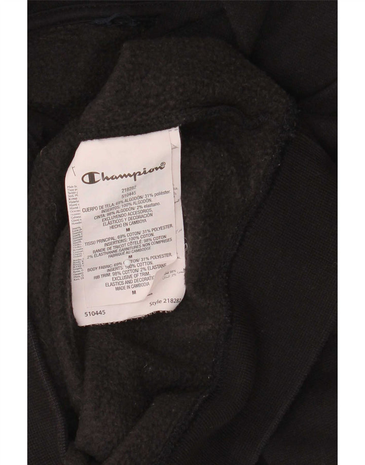 Champion Herren-Kapuzenpullover mit Grafik, mittelschwarz, Baumwolle