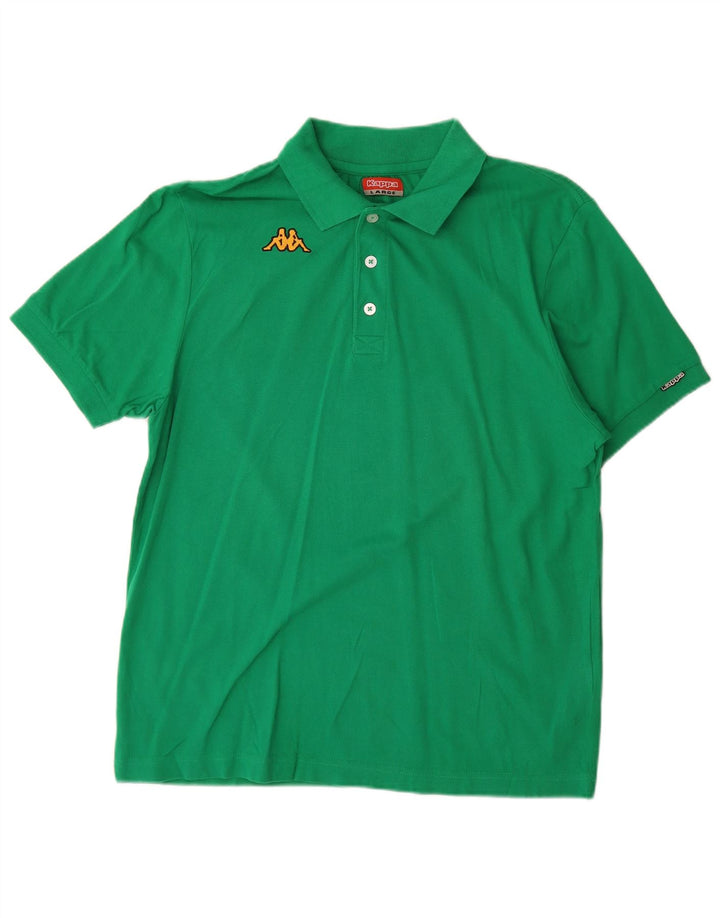 KAPPA Herren Poloshirt Large Grün