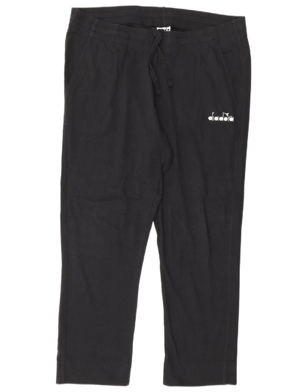 DIADORA Mens Tracksuit Trousers 2XL Black Cotton