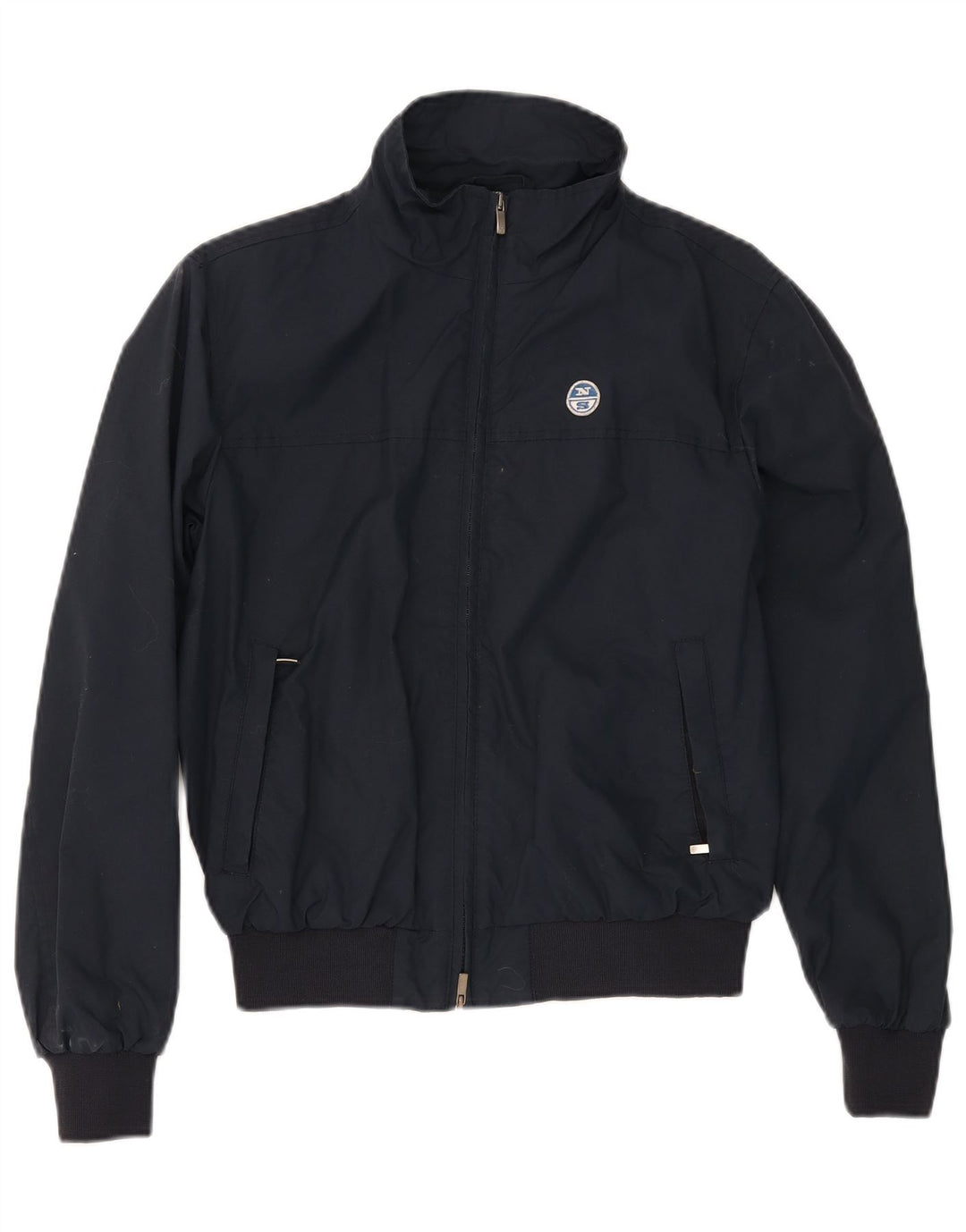 North Sails Herren Bomberjacke UK 36 Small Marineblau Polyamid