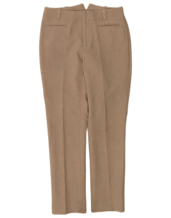 Gerade Anzughose für Damen von Zara, EU 38, Größe S, W28, L29, Grau, Polyester