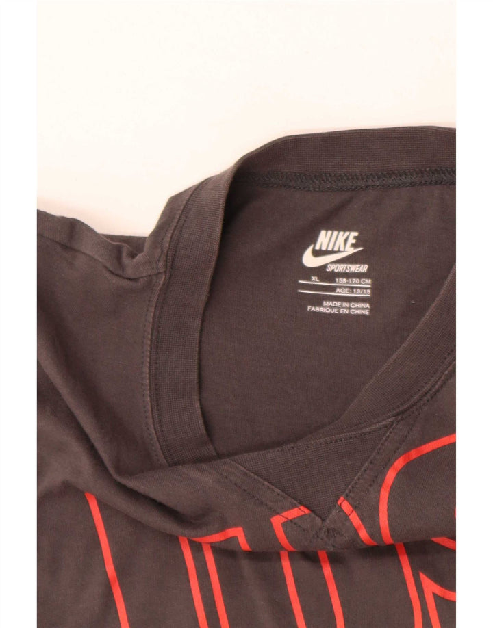 Nike Jungen Graphic Vest Top 13–14 Jahre XL Grau