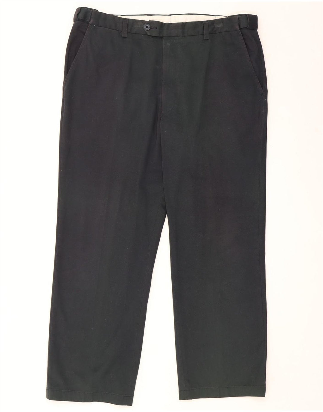 Marks & Spencer Herren Blue Harbour Gerade Chinohose W38 L29 Marineblau