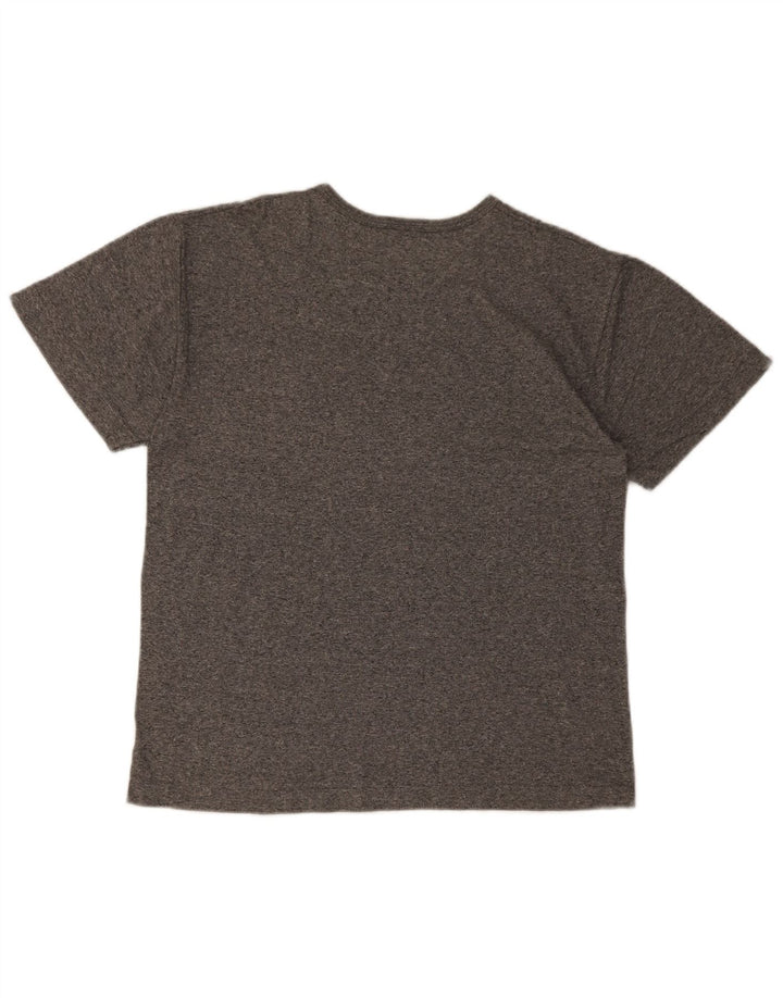 Fila Herren T-Shirt Top Mittelgrau meliert