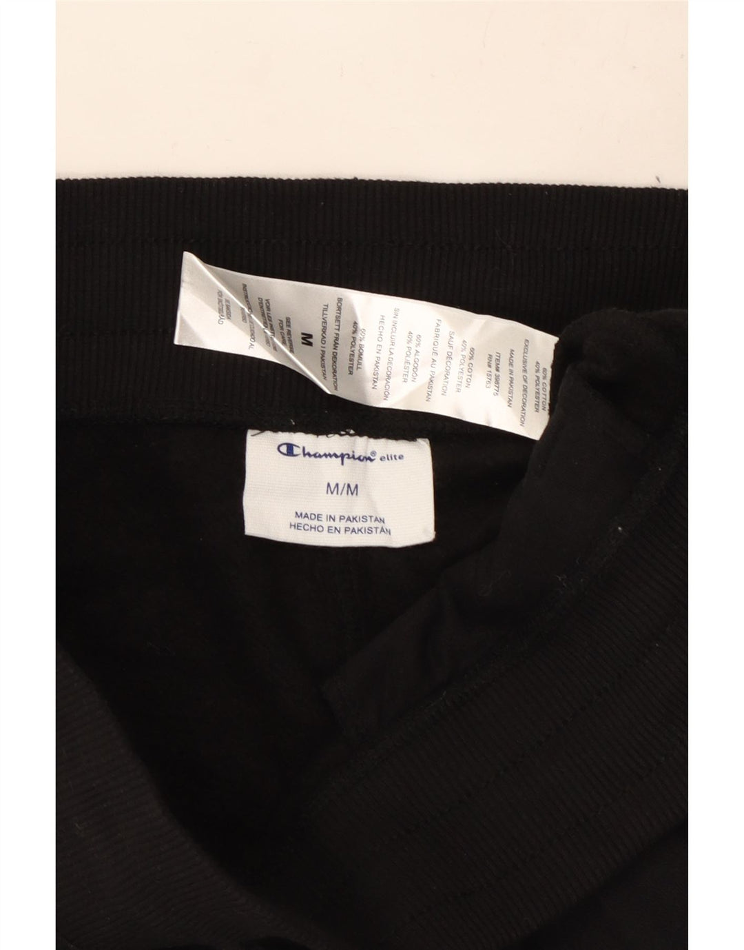 Champion Herren-Trainingshose, mittelschwarz, Baumwolle