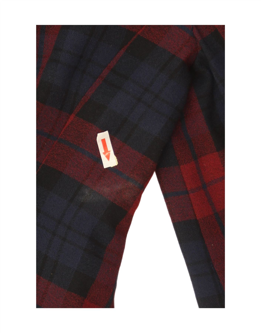 C & A 4-Knopf-Blazer für Mädchen, 11–12 Jahre, rot kariert, Polyester