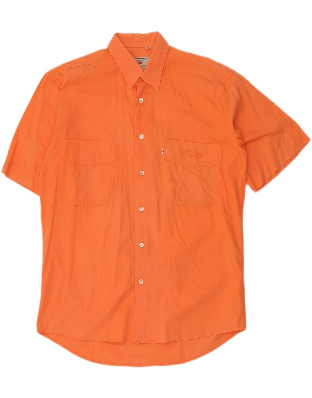 LEVI'S Herren Kurzarmhemd Small Orange