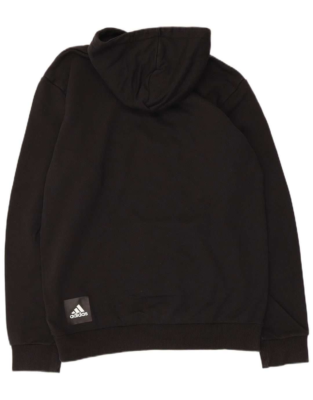 ADIDAS Herren Kapuzenpullover Mittelschwarz Baumwolle