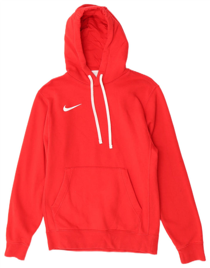 Nike Herren Kapuzenpullover, klein, rote Baumwolle