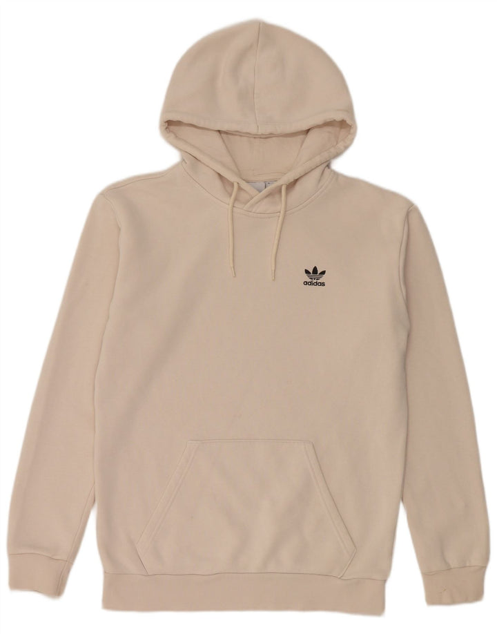 Adidas Herren Kapuzenpullover Small Beige Baumwolle