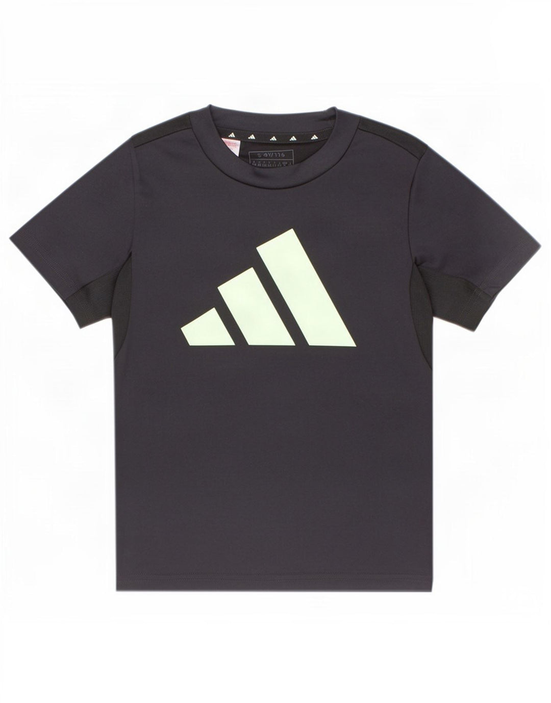 Adidas Jungen Aeroready Graphic T-Shirt Top 5-6 Jahre Graues Polyester