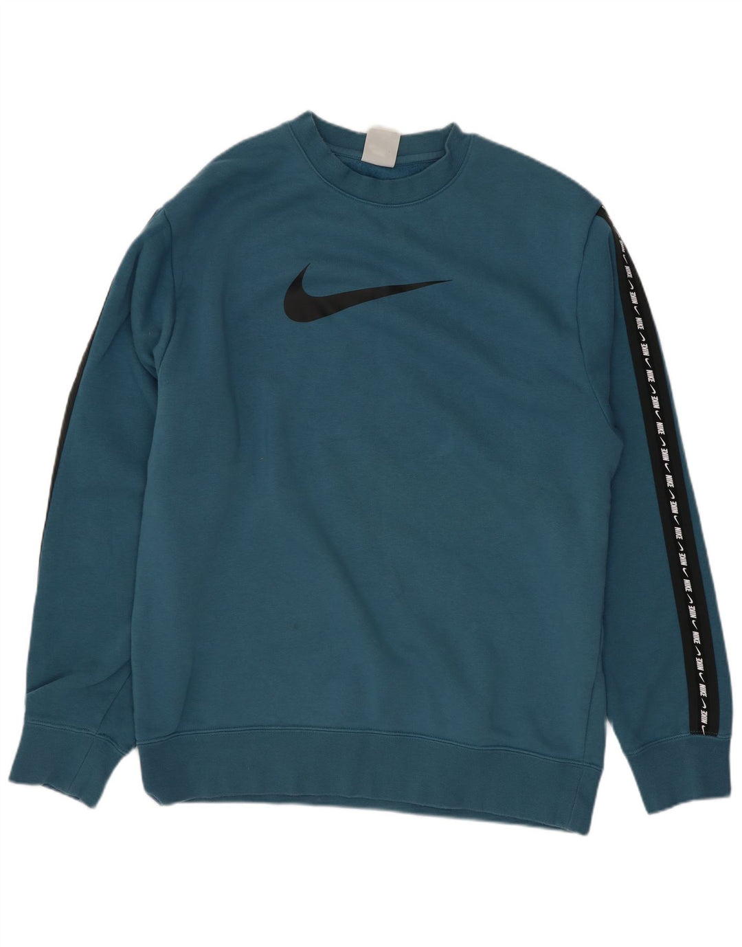 Nike Herren Grafik-Sweatshirt-Pullover Mittelblauer Farbblock