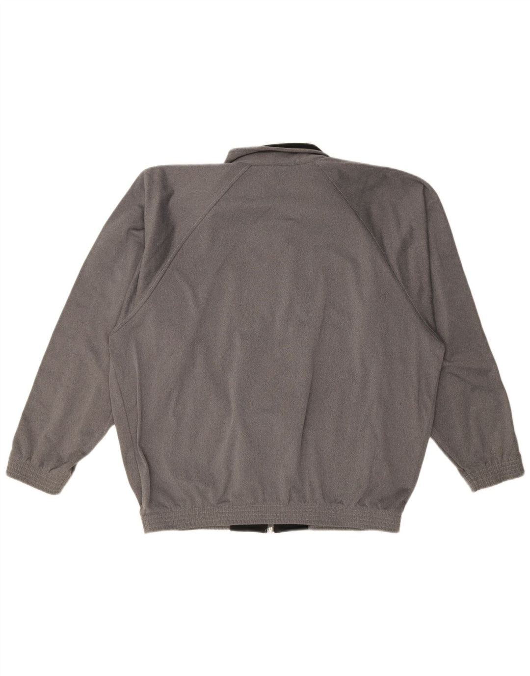 Champion Herren-Trainingsanzugoberteil mit Grafik, XL, graues Farbblock-Polyester