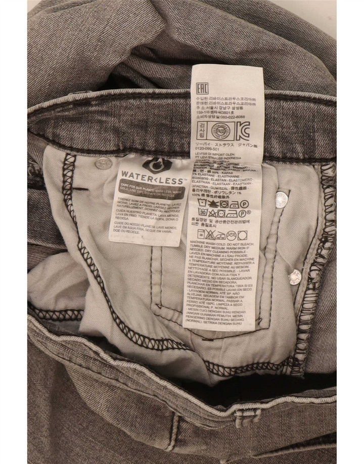 Levi's Herren 511 Slim Jeans W33 L32 Graue Baumwolle