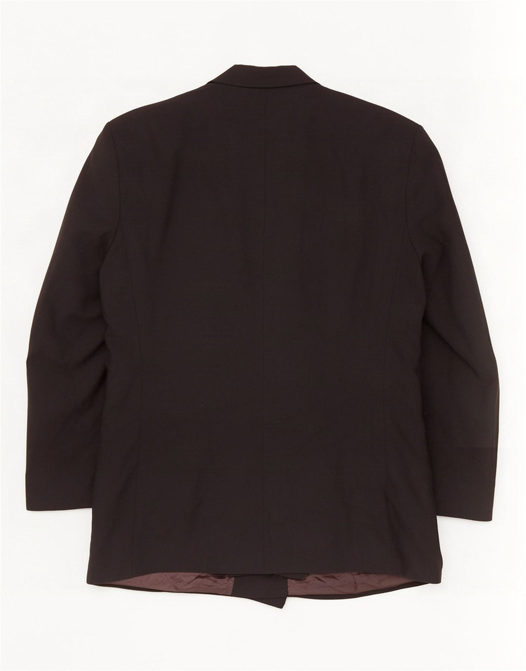 Marks & Spencer Herren Zweireihiger Blazer Jacke UK 44 XL Schwarz Polyester