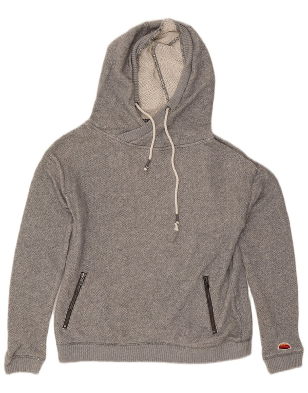Roxy Damen Kapuzenpullover UK 14 Mittelgrau