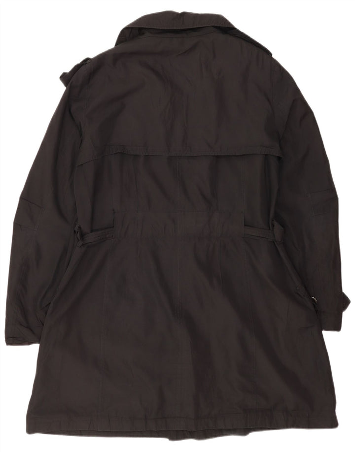 Zara Damen Trenchcoat UK 18 XL Schwarz