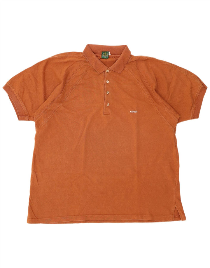 RIFLE Herren Poloshirt XL Braun Baumwolle