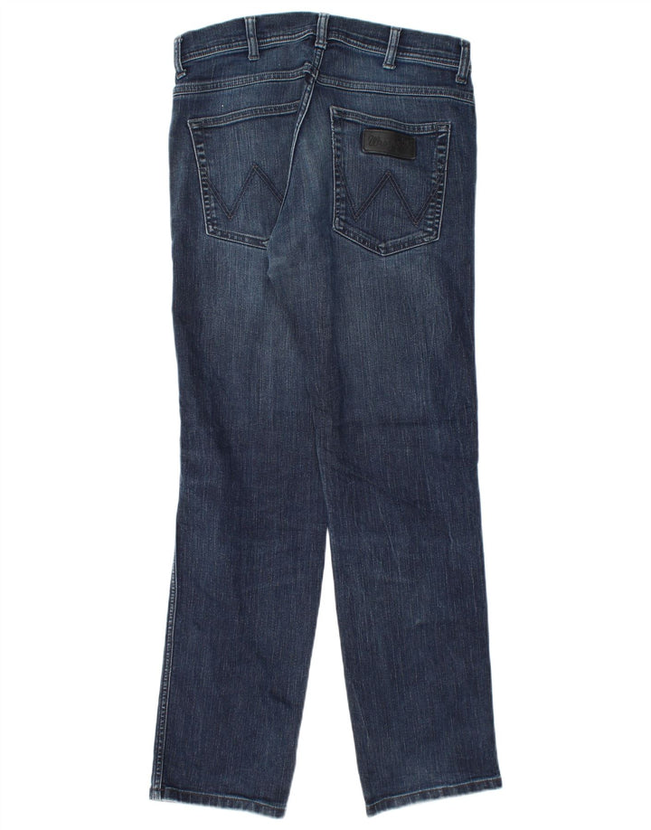 Wrangler Herren Straight Jeans W30 L30 Blau