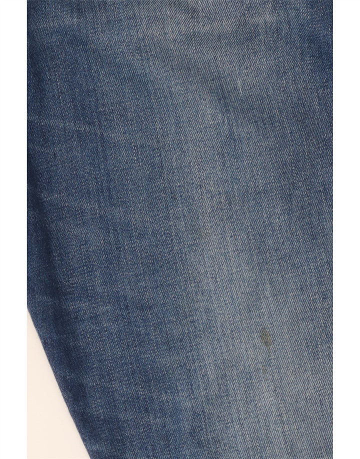 Levi's Herren 506 Straight Jeans W33 L34 Blaue Baumwolle