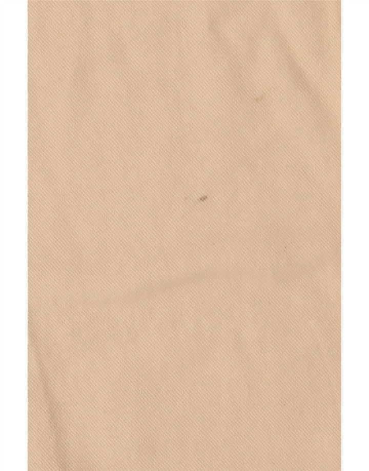 Les Copains Damen Tapered Jeans W33 L32 Beige Baumwolle