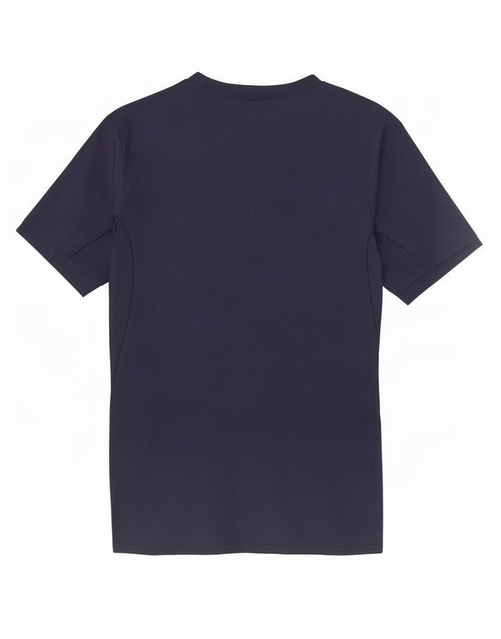 Under Armour Herren Heat Gear T-Shirt Top Medium Marineblau Polyester
