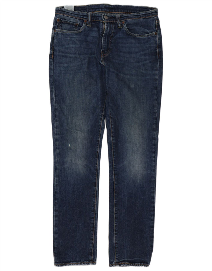 Levi's Herren 511 Slim Jeans W32 L32 Marineblau Baumwolle