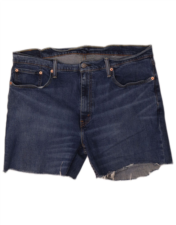 LEVI'S Herren 559 Denim Shorts W38 XL Blaue Baumwolle