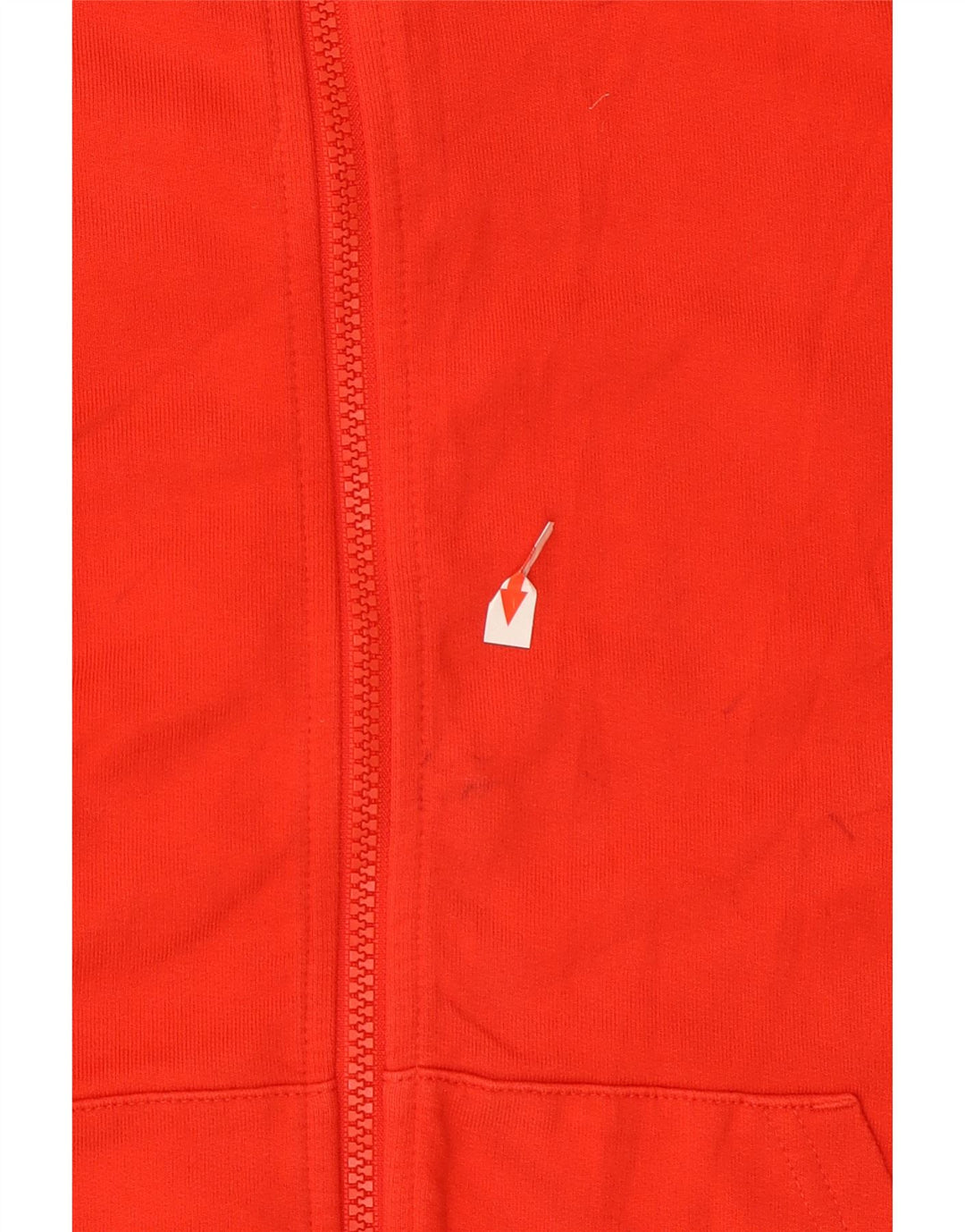 Puma Herren-Kapuzenpullover mit Reißverschluss, mittelrote Baumwolle