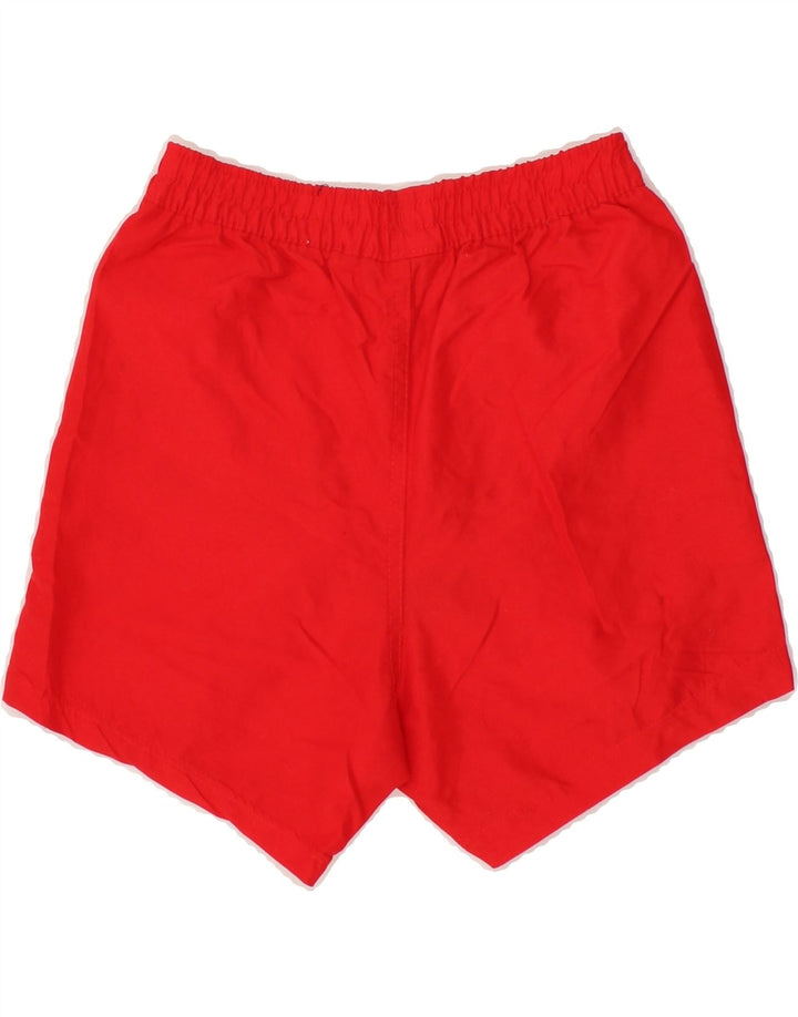 FILA Boys Sport Shorts 9-10 Years Red Colourblock Polyester Vintage Fila and Second-Hand Fila from Messina Hembry 