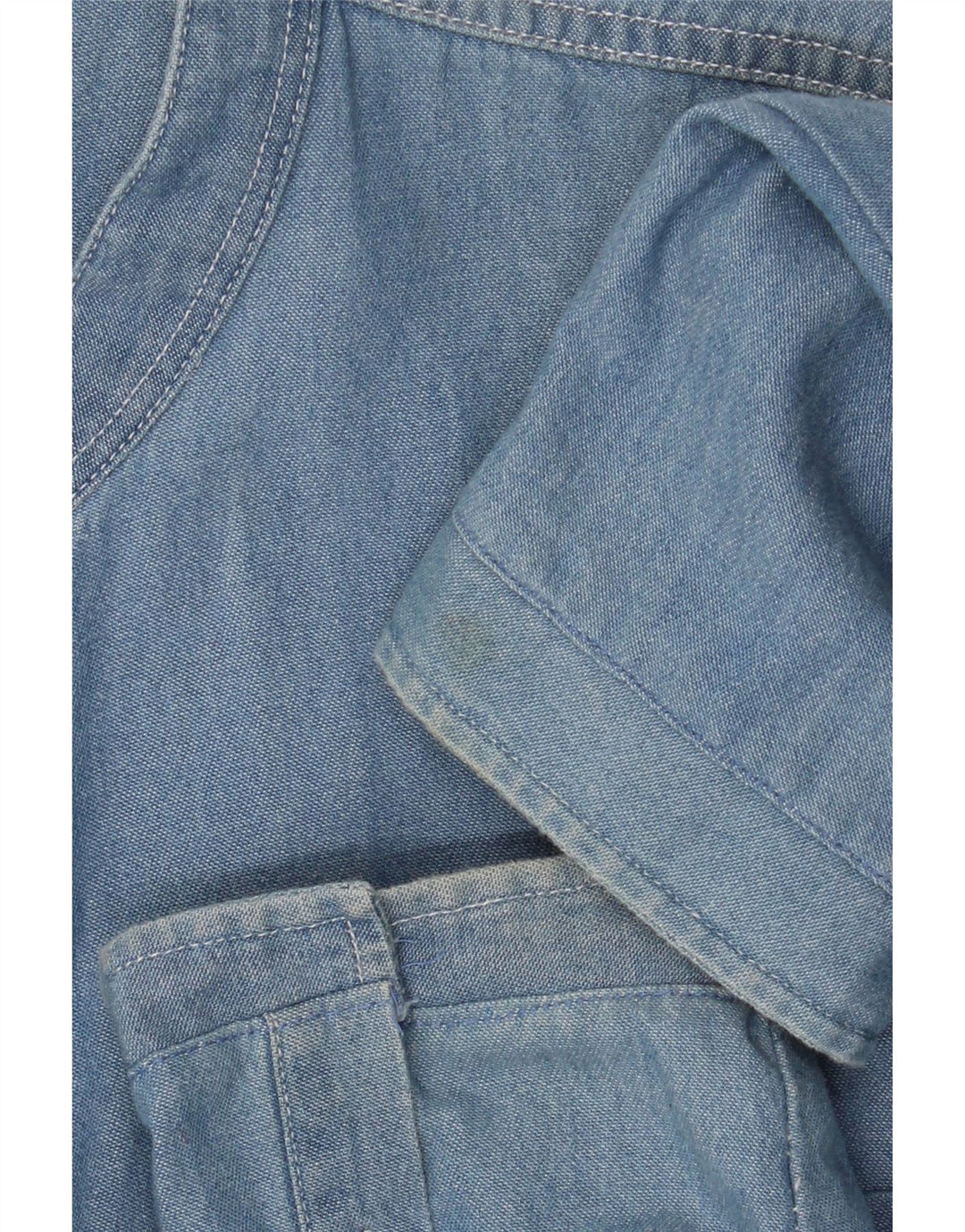 AMERICAN RAG Herren Jeanshemd 3XL Blaue Baumwolle