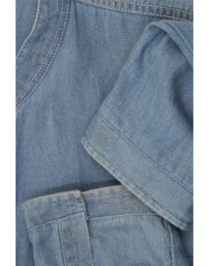 AMERICAN RAG Herren Jeanshemd 3XL Blaue Baumwolle